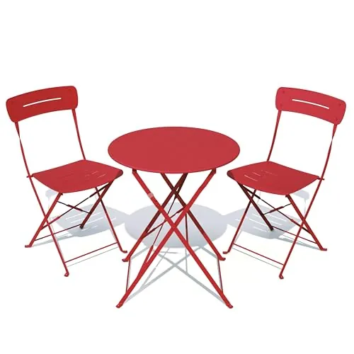 Grand patio Premium Frame Patio Bistro Set 3-Piece