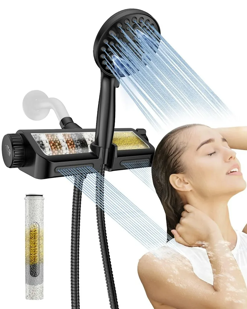 MakeFit Filtered Shower Head w/ Handheld Combo