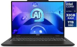 MSI Venture 16 AI Touchscreen Laptop Intel Core Ultra 9 285H 32GB RAM 1TB SSD (A2HMTG-015US)