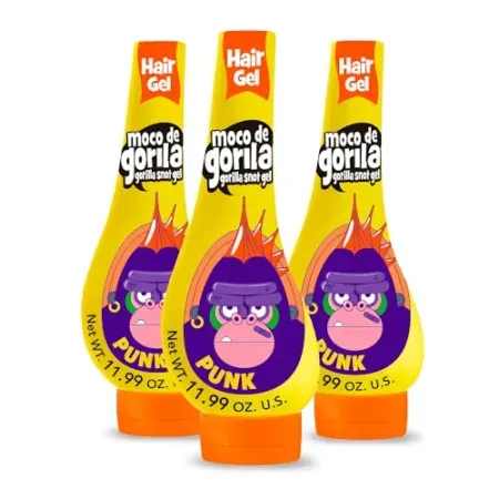 3-Pack 11.99oz Moco de Gorila Punk Hair Styling Gel
