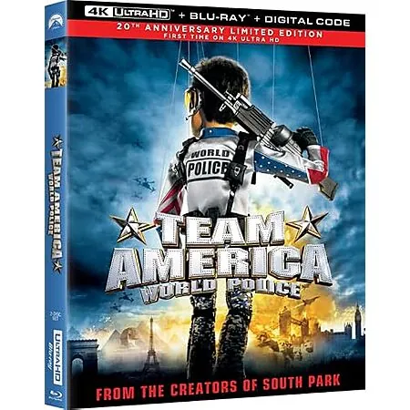 Team America: World Police (4K UHD + Blu-ray + Digital Copy)