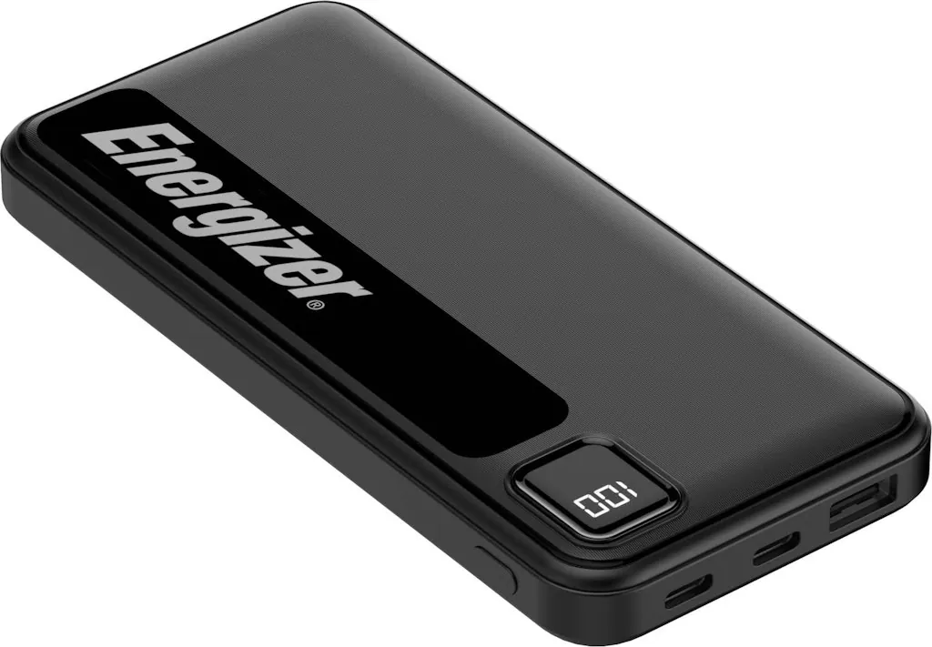 Energizer 10,000mAh 15W 3-Port Portable Power Bank