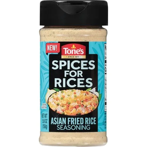 Tone's Spices for Rices, Asian Fried Rice, 5.6 Ounce (Pack of 6)