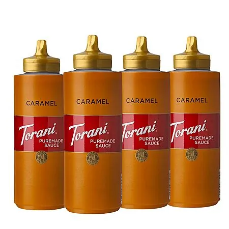4-Pk 16.5-Oz Torani Puremade Sauce (Caramel)