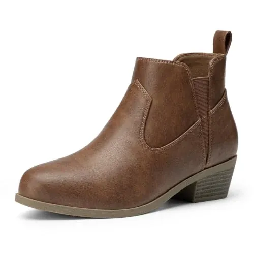 Women’s Chunky Low Ankle Boots