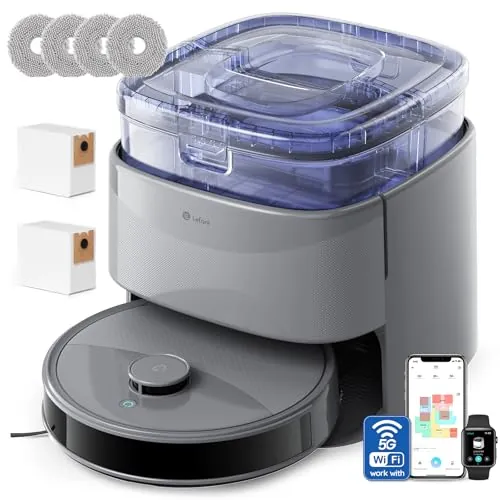 Robot Vacuum and Mop with 20000Pa Suction