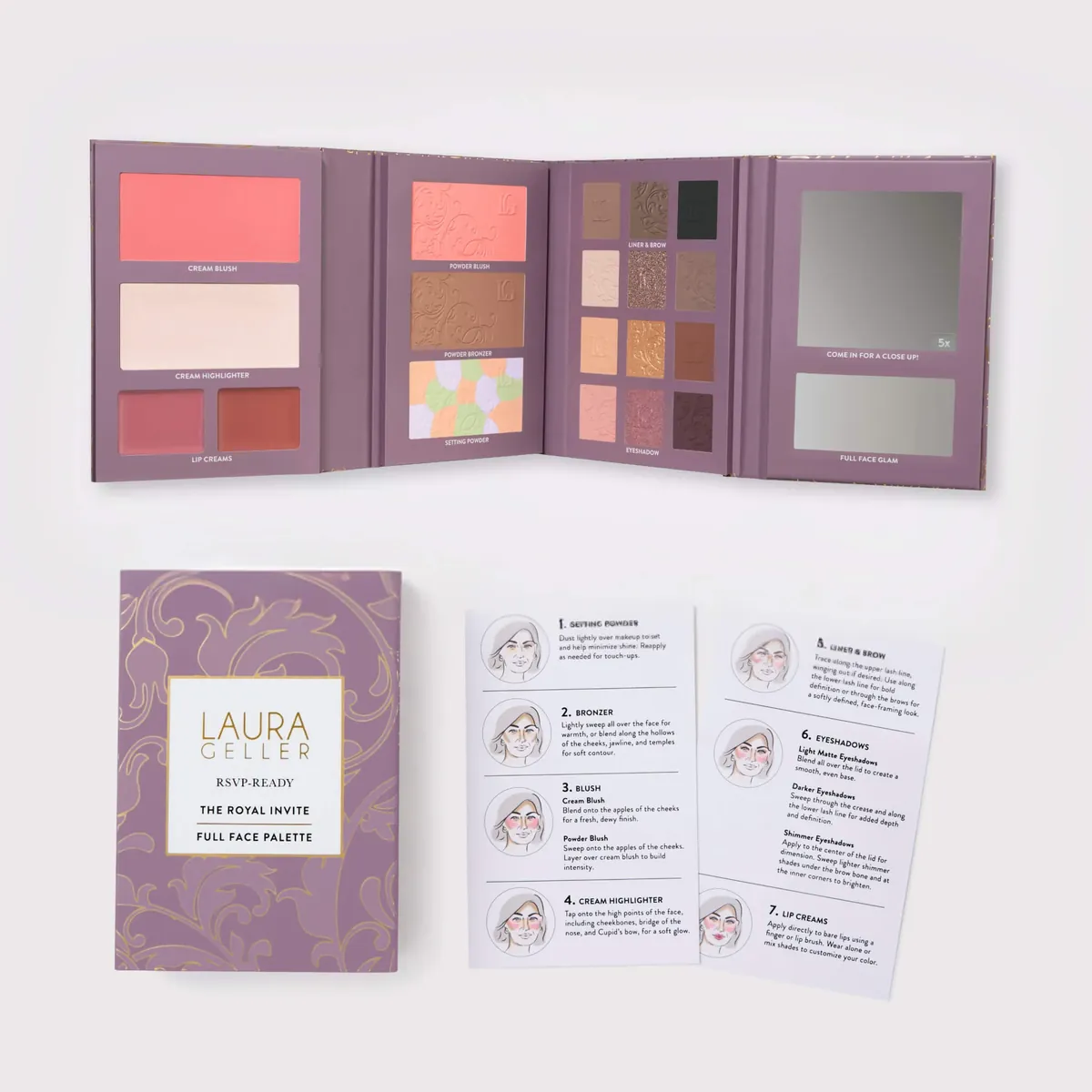 RSVP-Ready Full Face Palette in Royal Invite