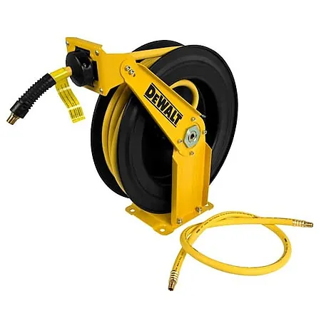DeWALT 3/8" x 50' Double Arm Auto-Retracting Air Hose Reel