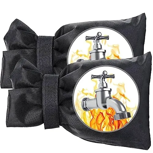 Actgan 8.3"H x 6"W Outdoor Faucet Covers for Winter 2-Pack