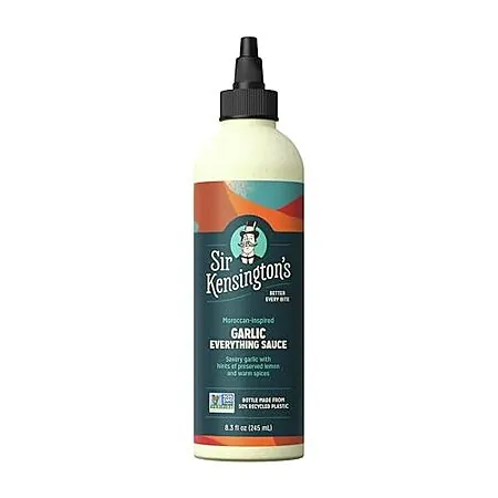 Select Amazon Accts: 8.3oz. Sir Kensington's Garlic Everything Sauce Bottle