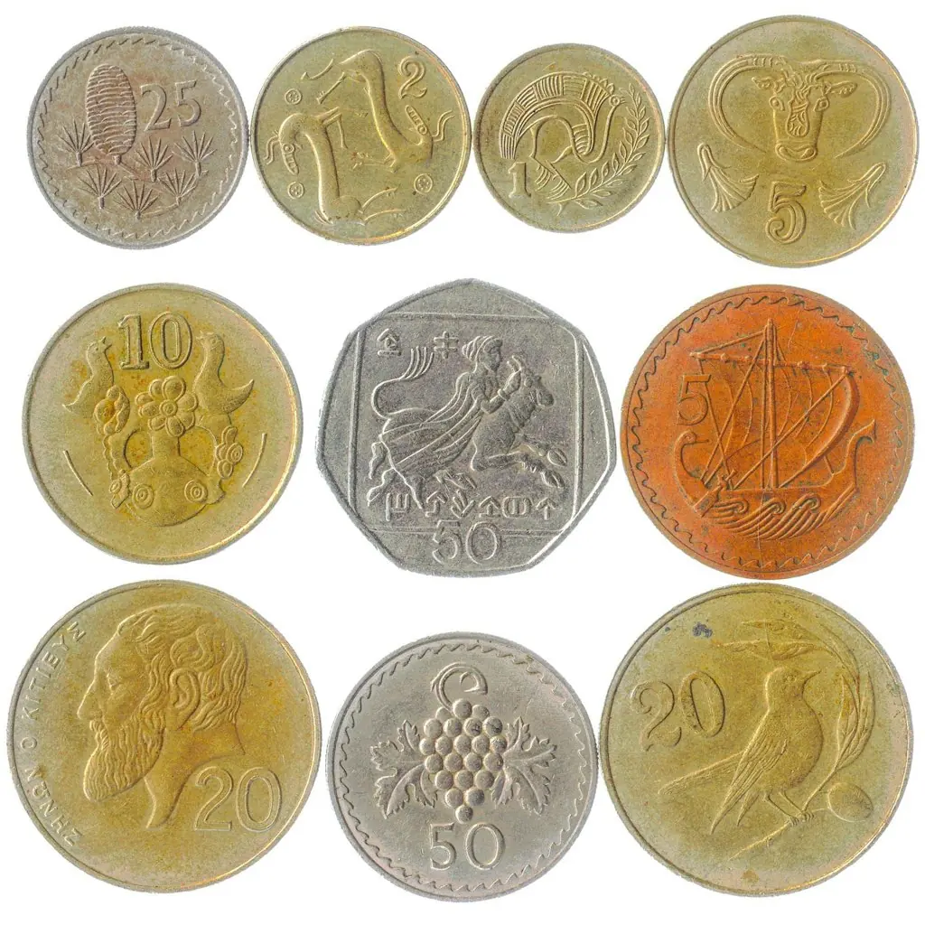 Hobby of Kings Cyprus 10 Mixed Coins Collection