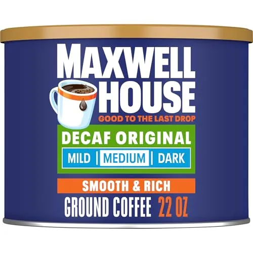 Maxwell House Decaf Medium Roast Ground Coffee 22oz