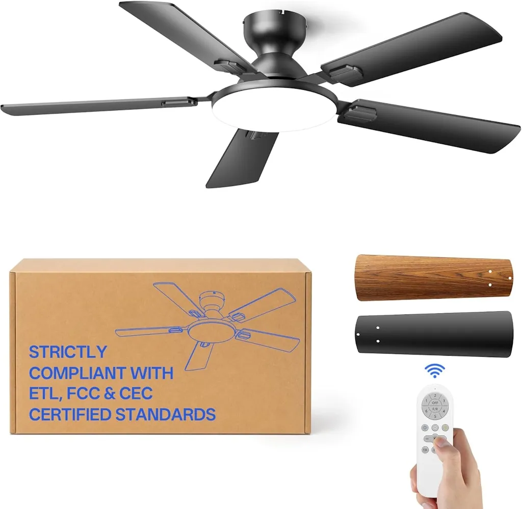 Homelist 52" Ceiling Fan w/ Remote