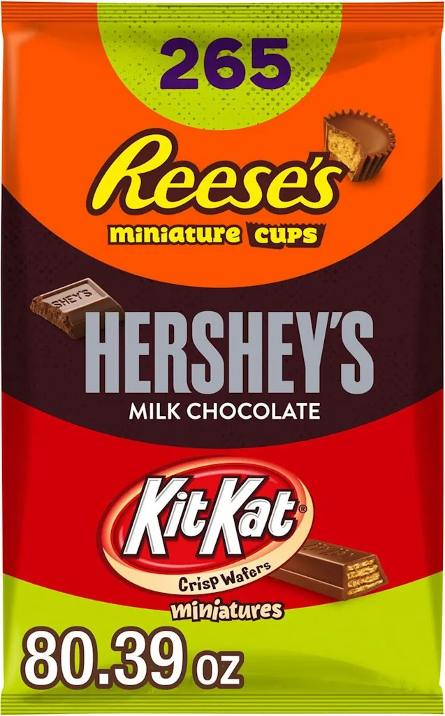 Hershey's Assorted Chocolate Halloween Candy 80-oz. Variety Pack