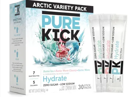 30-Count Pure Kick Singles To Go Drink Mix