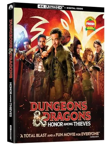 Dungeons & Dragons Honor Among Thieves 4K Ultra HD + Digital Code