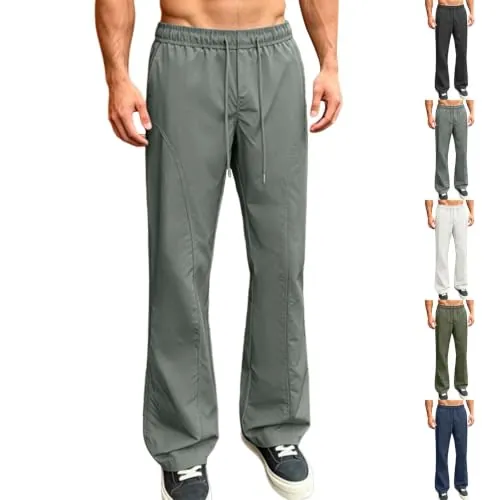 Men's Ripstop Hiking Parachute Track Pants