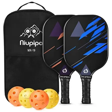 Set-of-2 Niupipo Pickleball Paddles Set