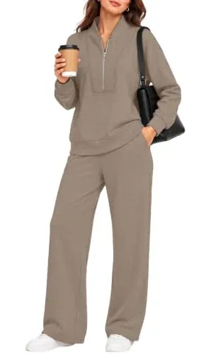 WIHOLL 2 Piece Tracksuit Sets