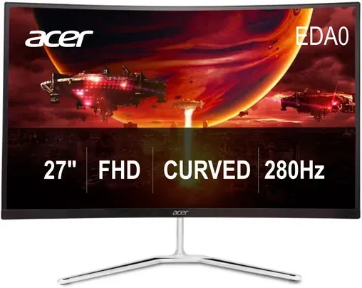 Acer Nitro 27" Full HD 1500R Curved Gaming Monitor 280Hz
