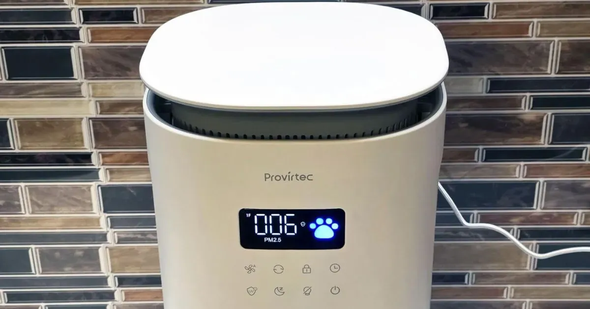 Provirtec Pet Air Purifier w/ 2 Year Filter Kit