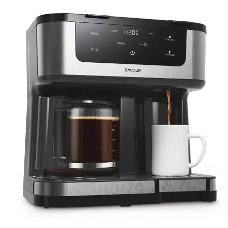 Savour Dual 12-Cup & Single Serve Coffee Maker