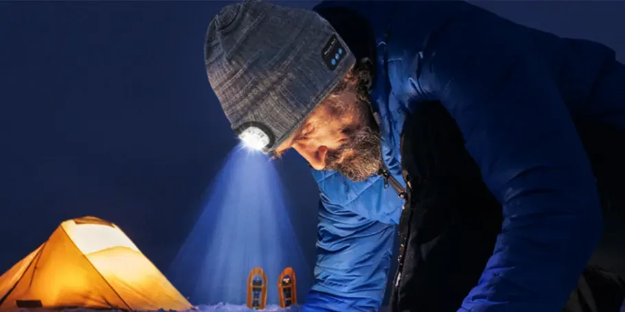 Bluetooth Beanie w/ Light