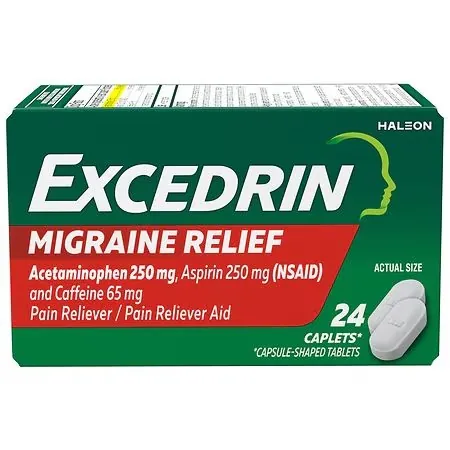 24-Ct Excedrin Migraine Migraine Relief Caplets