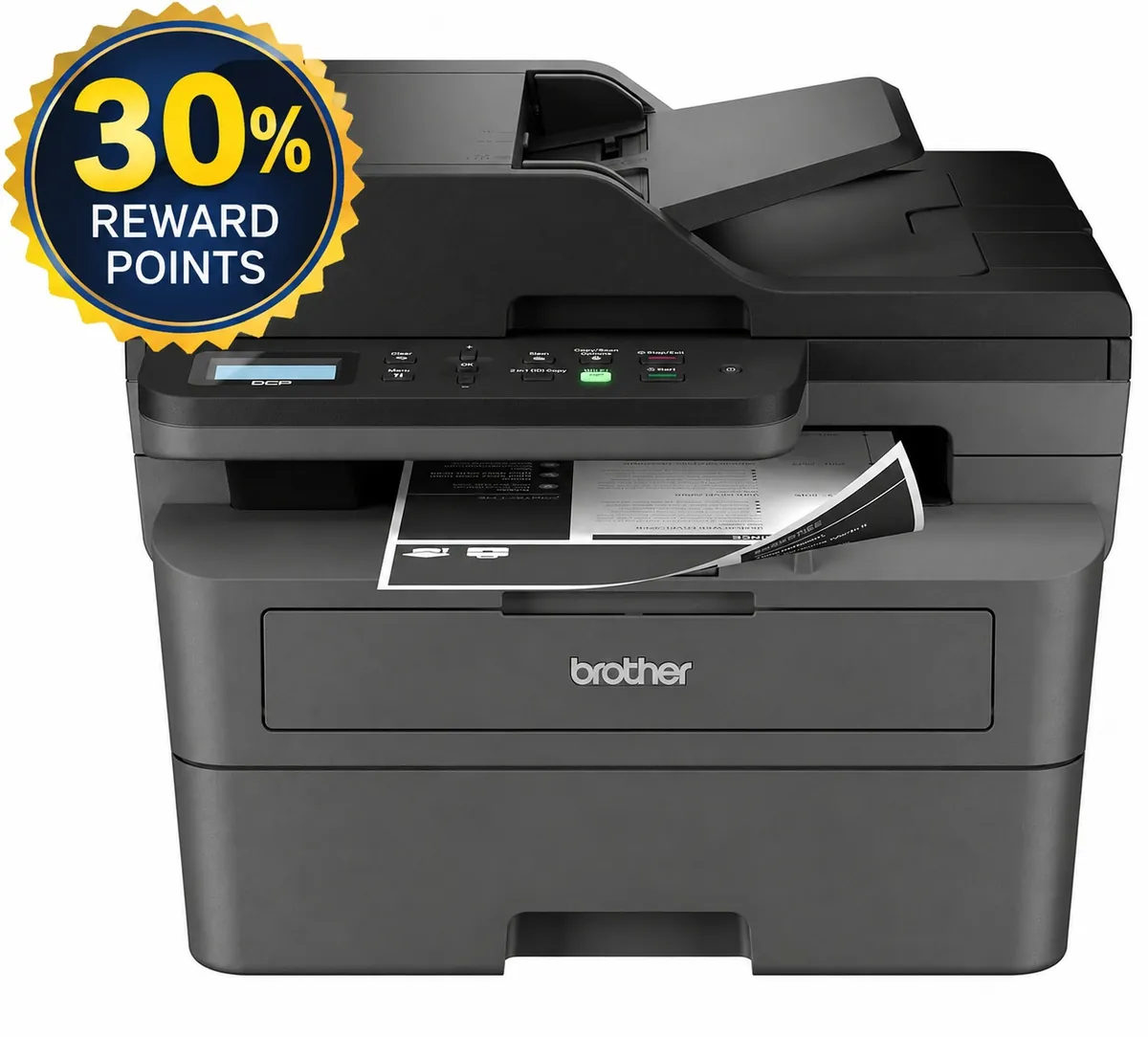 Brother DCP-L2640DW Wireless Monochrome Laser Printer Refurb