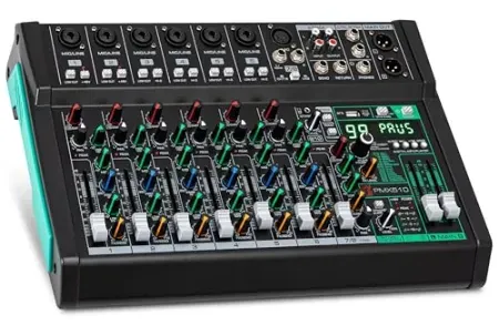 Pyle 10-Channel Audio Mixer