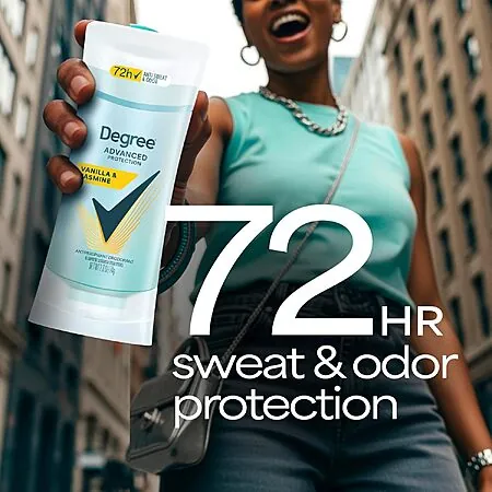 2.6oz. Degree Advanced Protection Antiperspirant Deodorant (Vanilla & Jasmine)