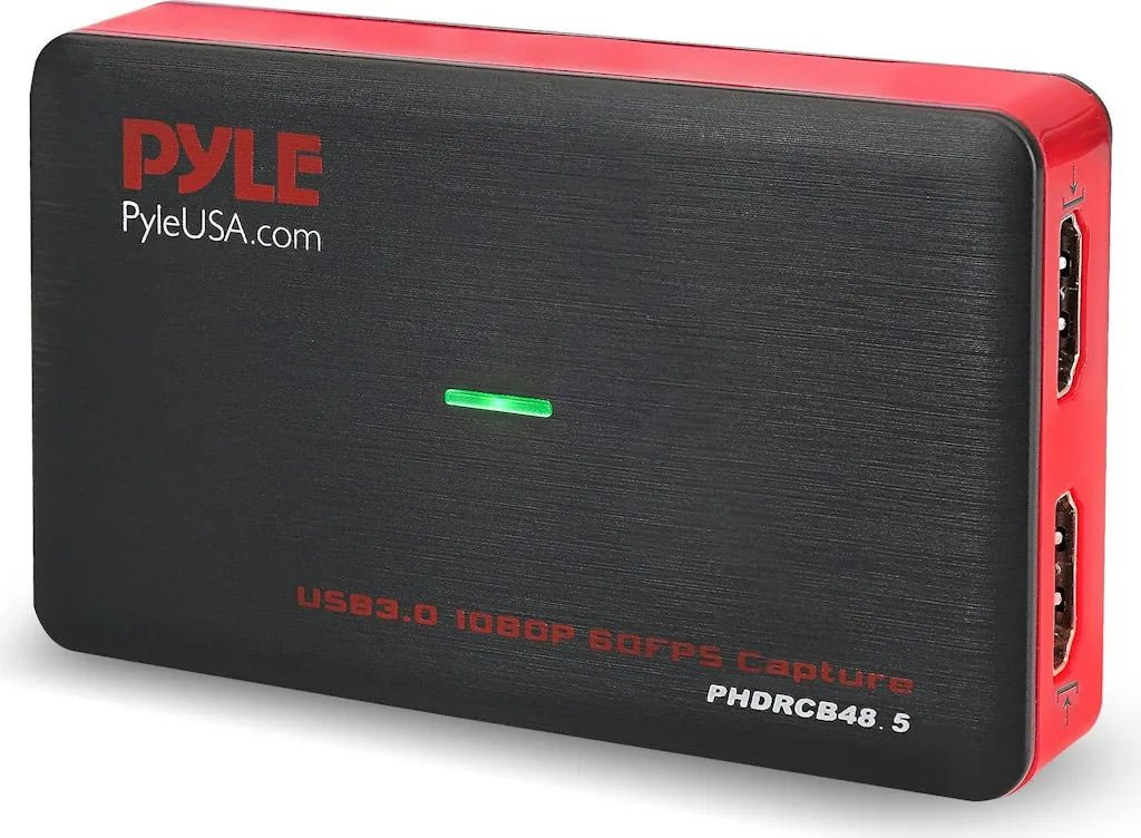 Pyle 1080p HDMI Video Capture Card