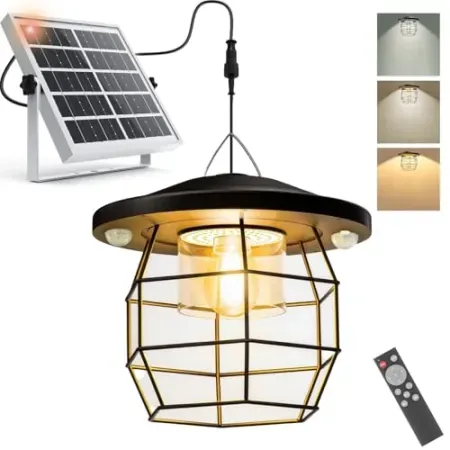 ICOFRU Motion Sensor Solar Shed Light w/ 5 Modes