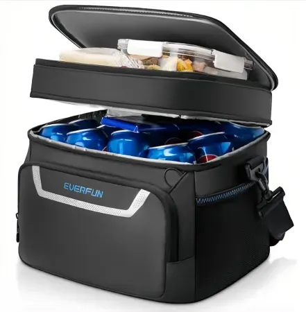 EVERFUN 24 Can Double Decker Cooler Bag