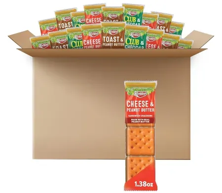 90-Count 1.38oz Keebler Sandwich Crackers