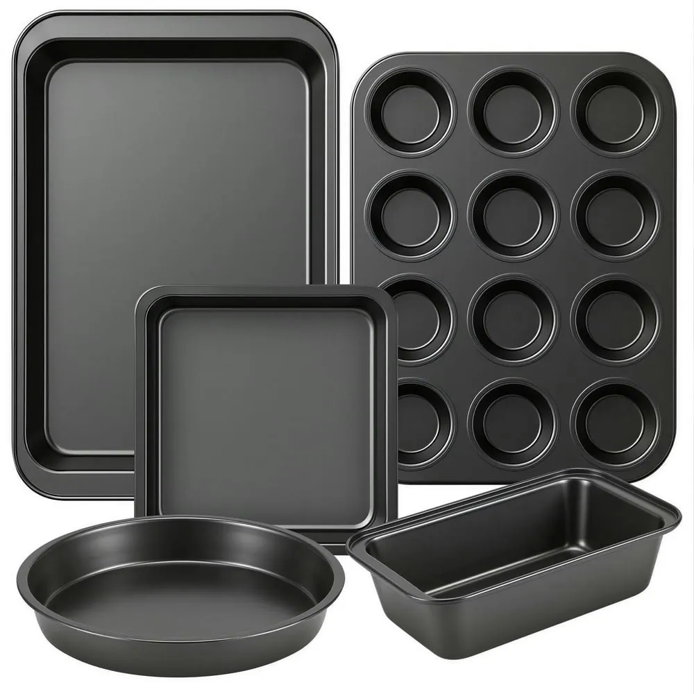 M Buder 5-Piece Non-Stick Carbon Steel Bakeware Set