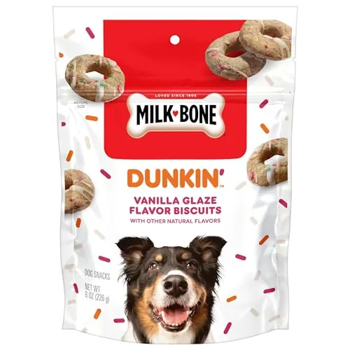Milk-Bone Dunkin’ Vanilla Glaze Dog Biscuits