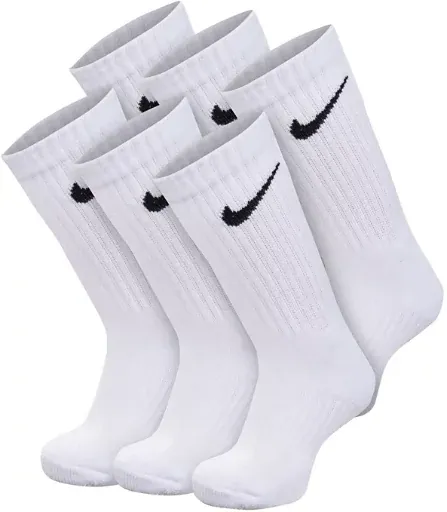 Nike Little Kids' 6-Pack Performance Crew Socks
