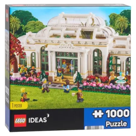 1000-Piece LEGO Botanical Garden Puzzle