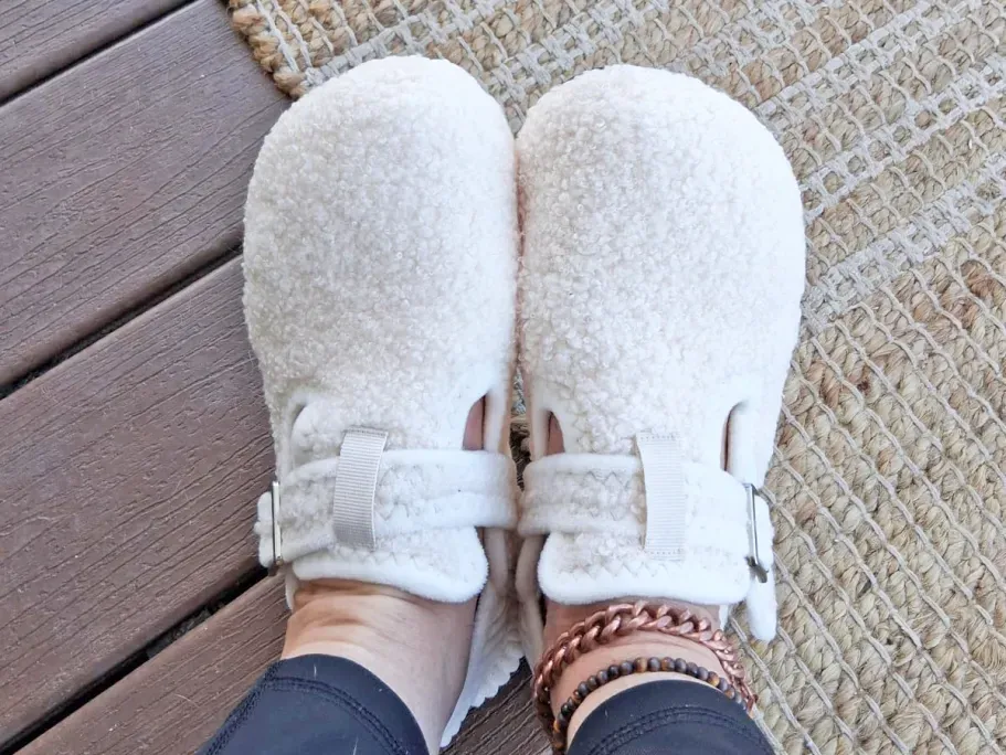 ATHMILE Teddy Fleece Slippers