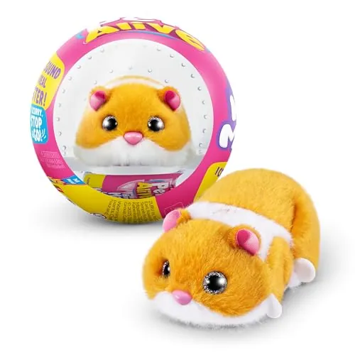 Pets Alive Hamstermania Orange Electronic Pet