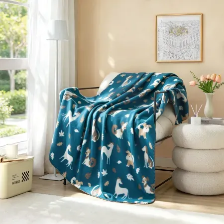 Mainstays 50"x60" Cozy Fleece Throw Blanket