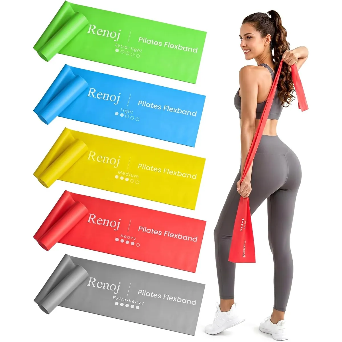 Renoj Pilates Exercise Flexbands