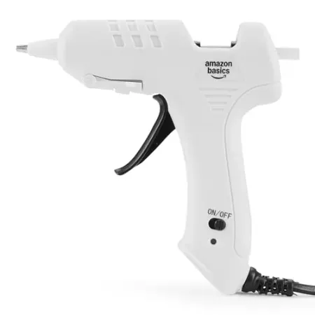 Amazon Basics Hot Glue Gun Kit with 30 Glue Sticks
