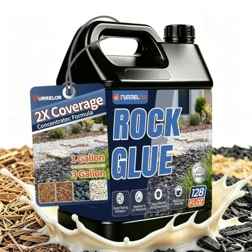Furrelor 1-Gallon Rock and Mulch Landscaping Glue