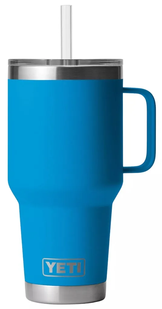 Yeti 35-oz. Rambler Mug with Straw Lid