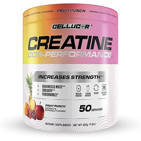 Select Accts: 11.5-oz Cellucor Creatine Powder (Fruit Punch)