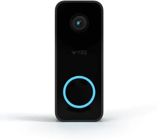 Wyze Wired IP65 Video Doorbell (Black)