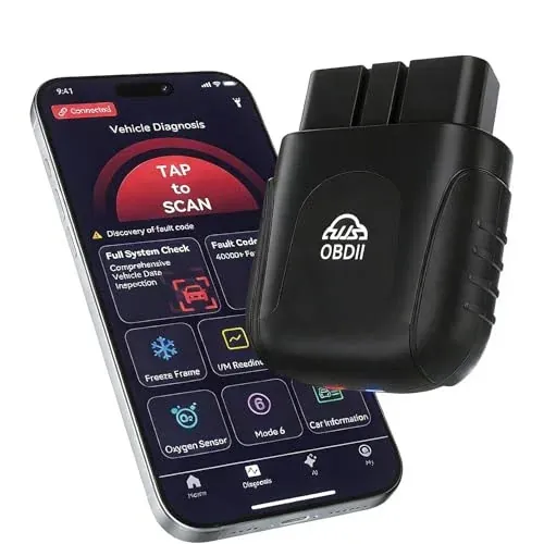 UJS Rocco OBD2 Scanner Bluetooth for iOS Android