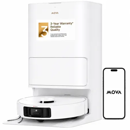 MOVA P10 8,300Pa Suction Ultra Robot Vacuum Cleaner w/ Smart Mapping